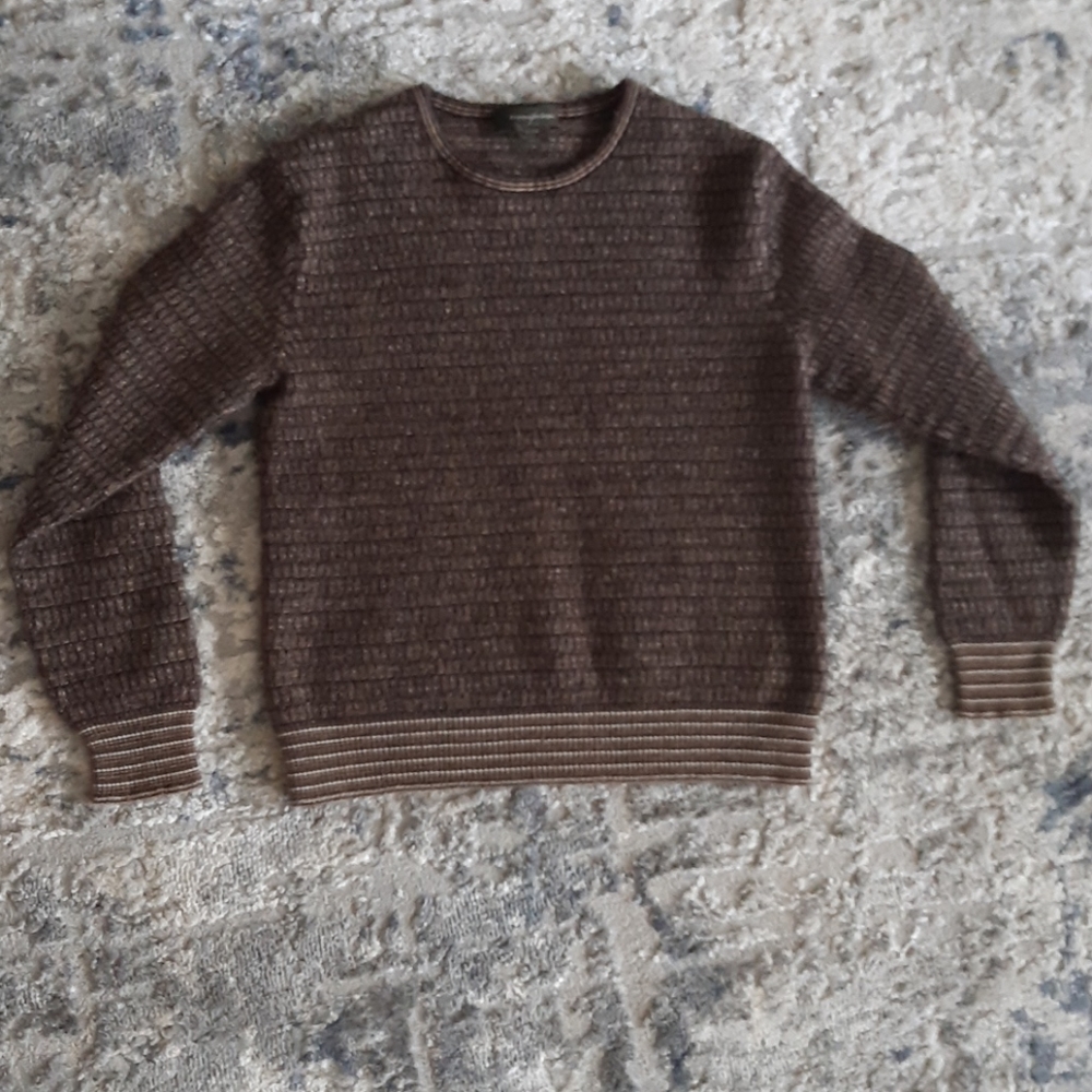 ⭐Ermenegildo Zenga boy's brown sweater